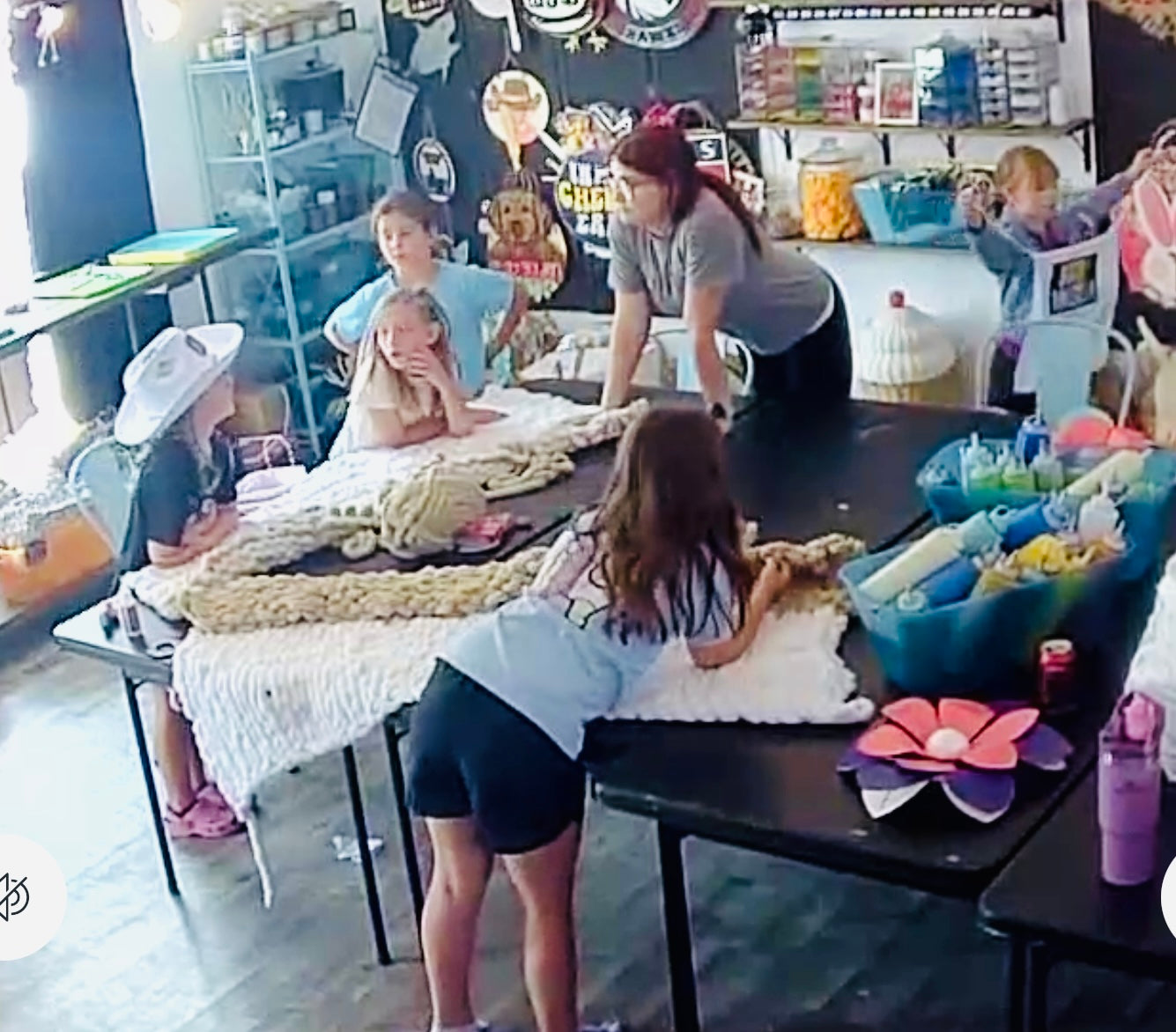 Open Chunky yarn workshop