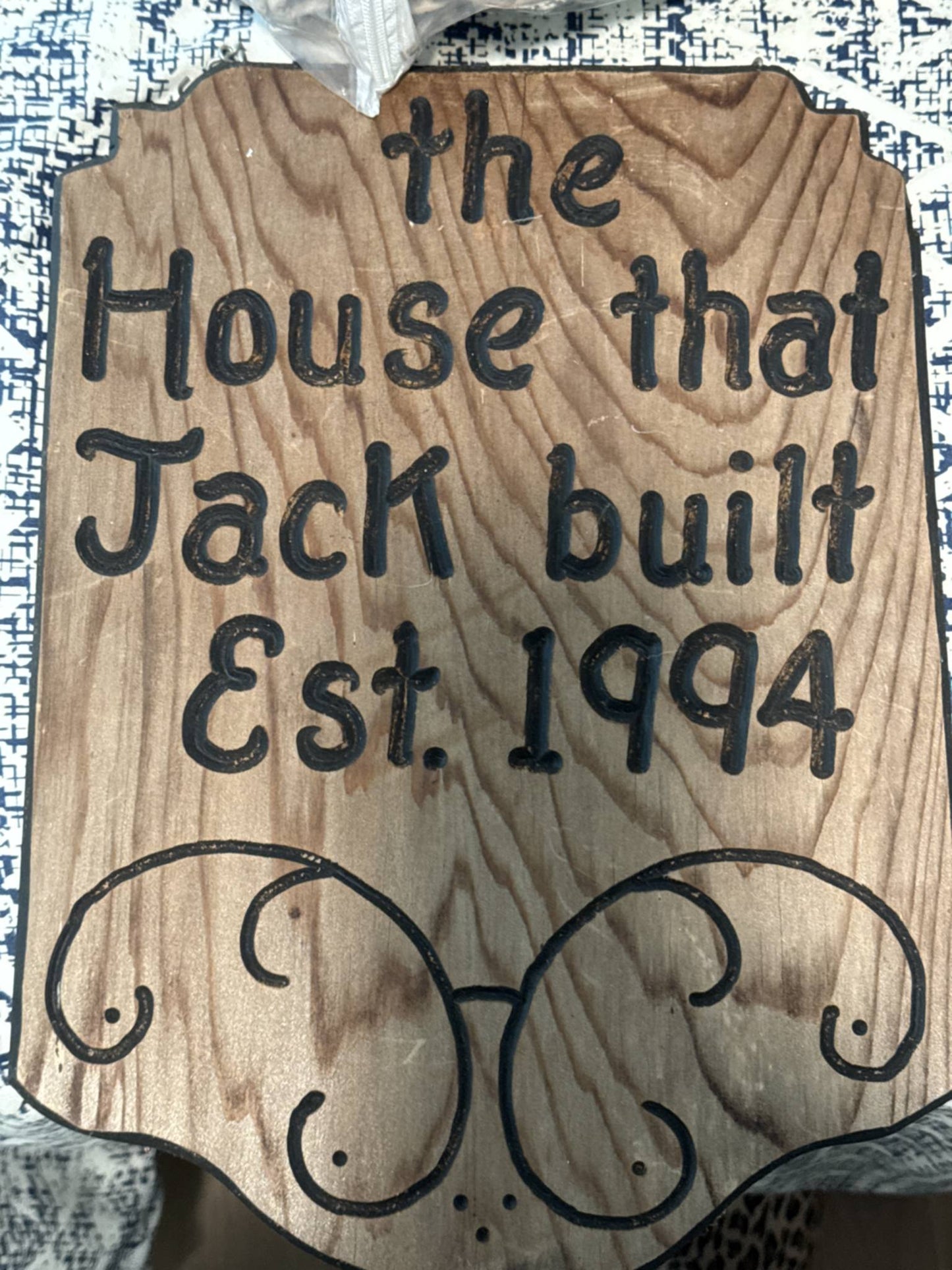 Custom garage sign