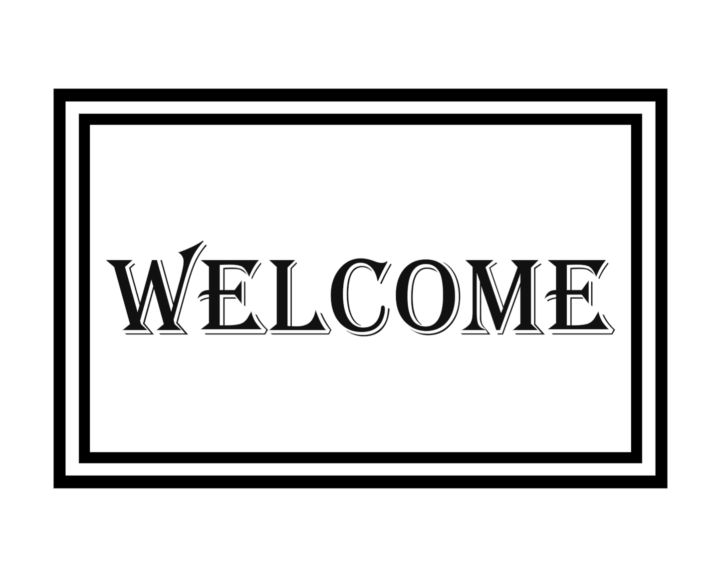 Open Painted Door Mat workshop