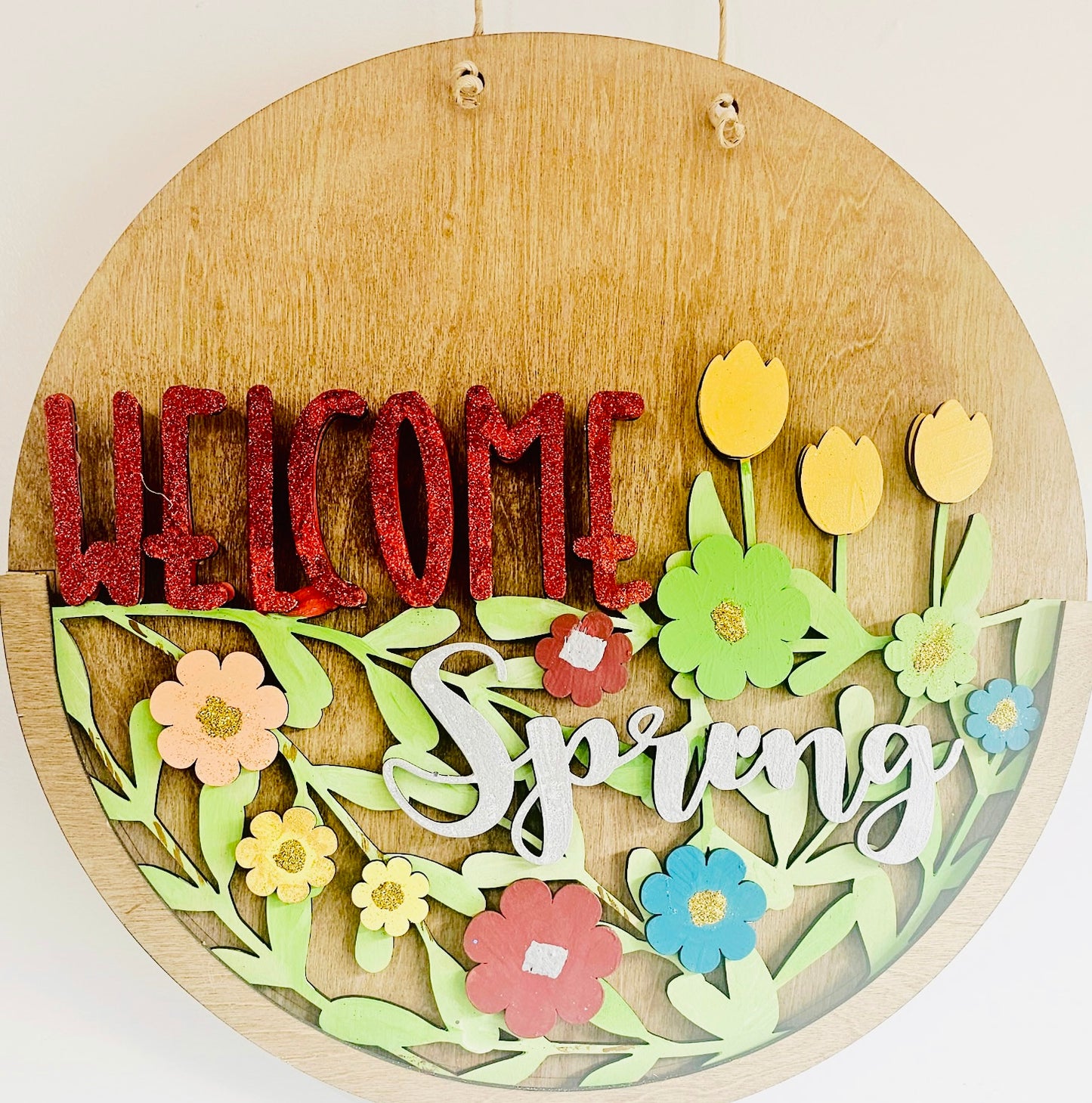11/6 Gail-private party 3D Interchangeable Half Round door hanger/inserts