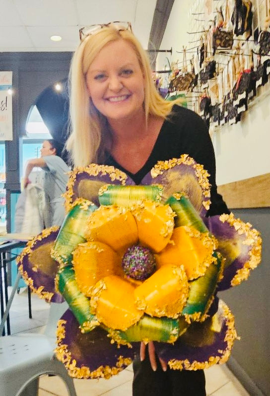 Open Mardi gras Float Flower Workshop-open to public