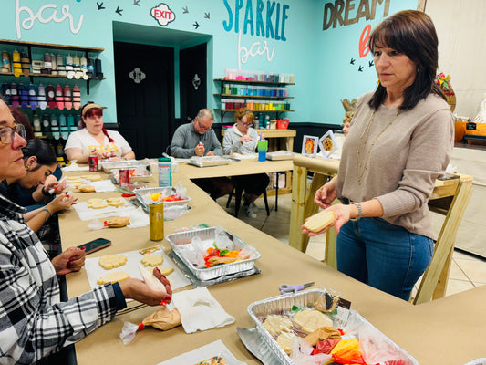 5/24 from 11-1pm Cookie decorating