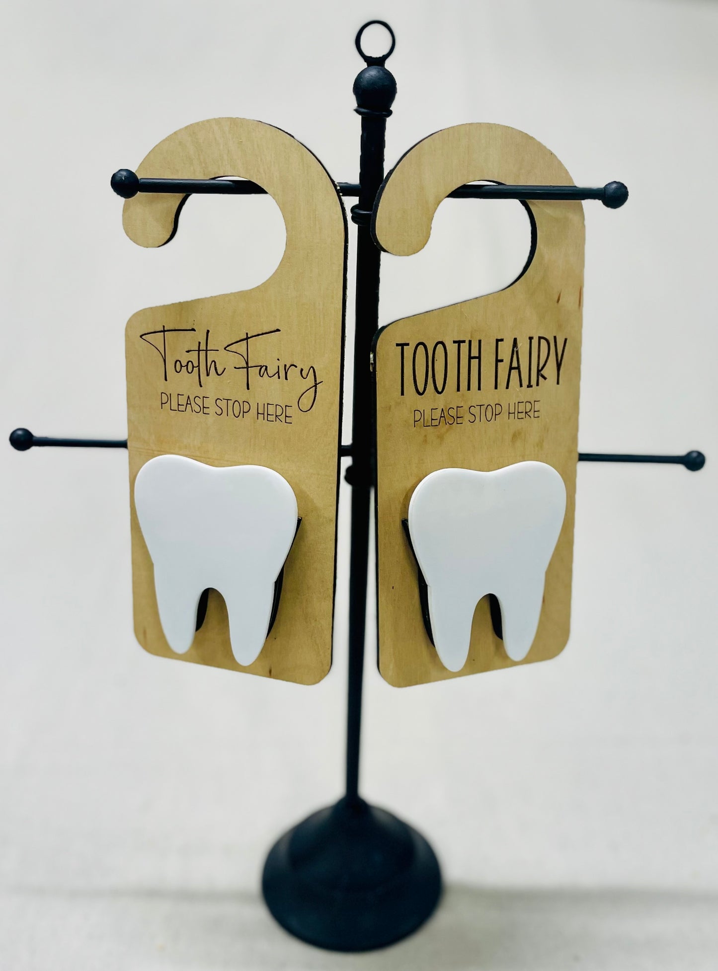 Tooth fairy door hanger