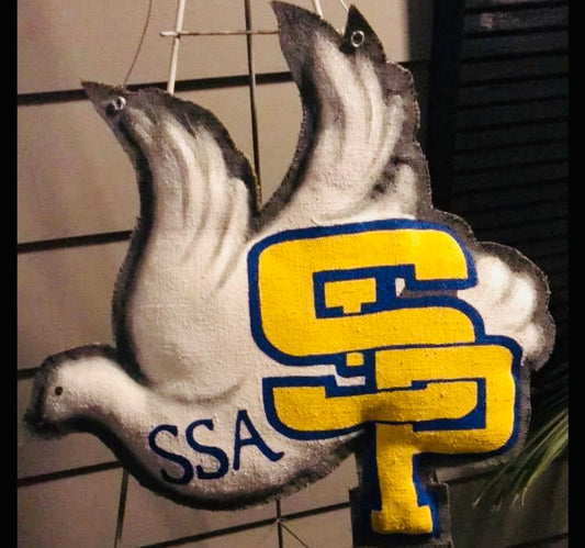 3D SSA & SPS School door hanger