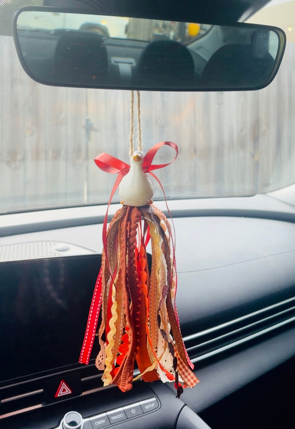 Halloween/Fall shaker tassel charm