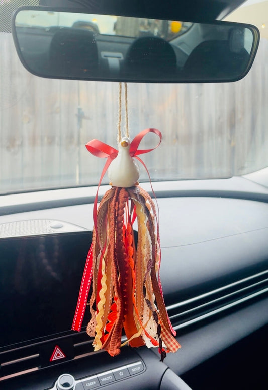 Halloween/Fall shaker tassel charm
