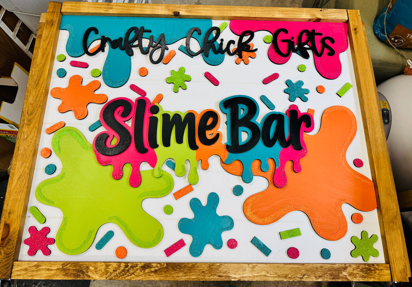 Kids birthday party - Slime Bar & Slime making on location
