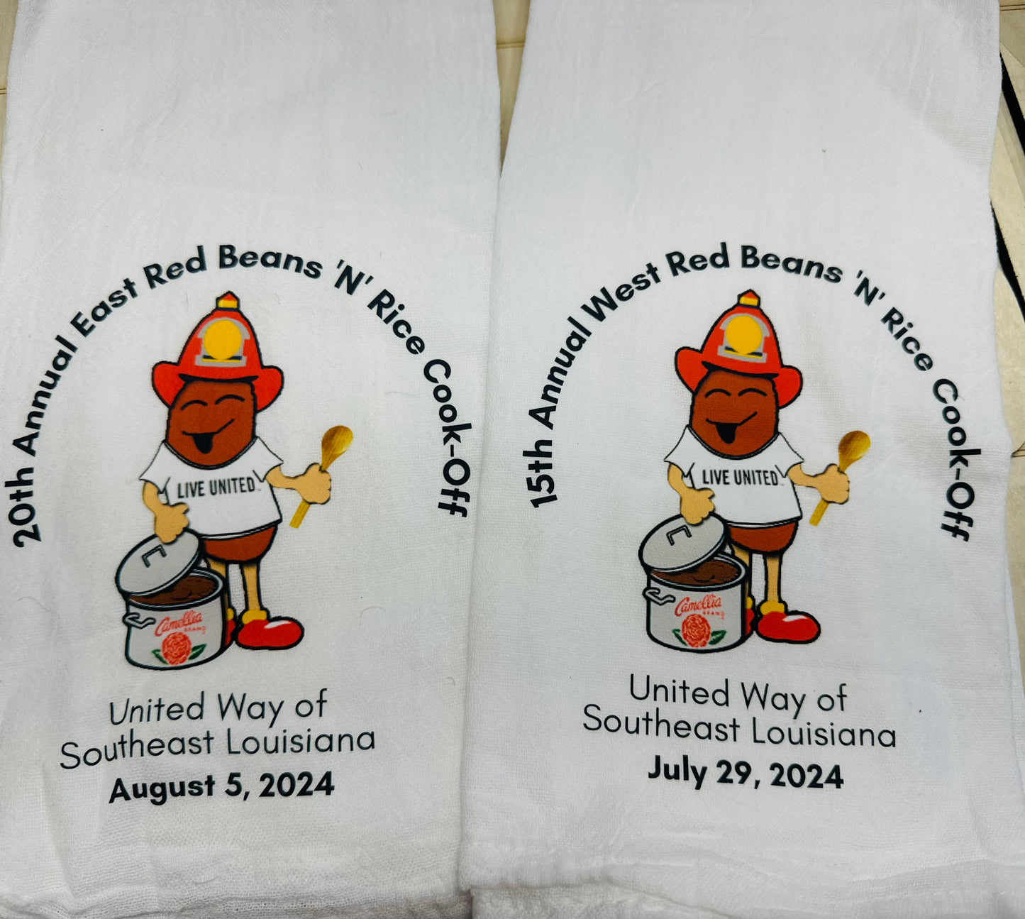 Custom tea towel