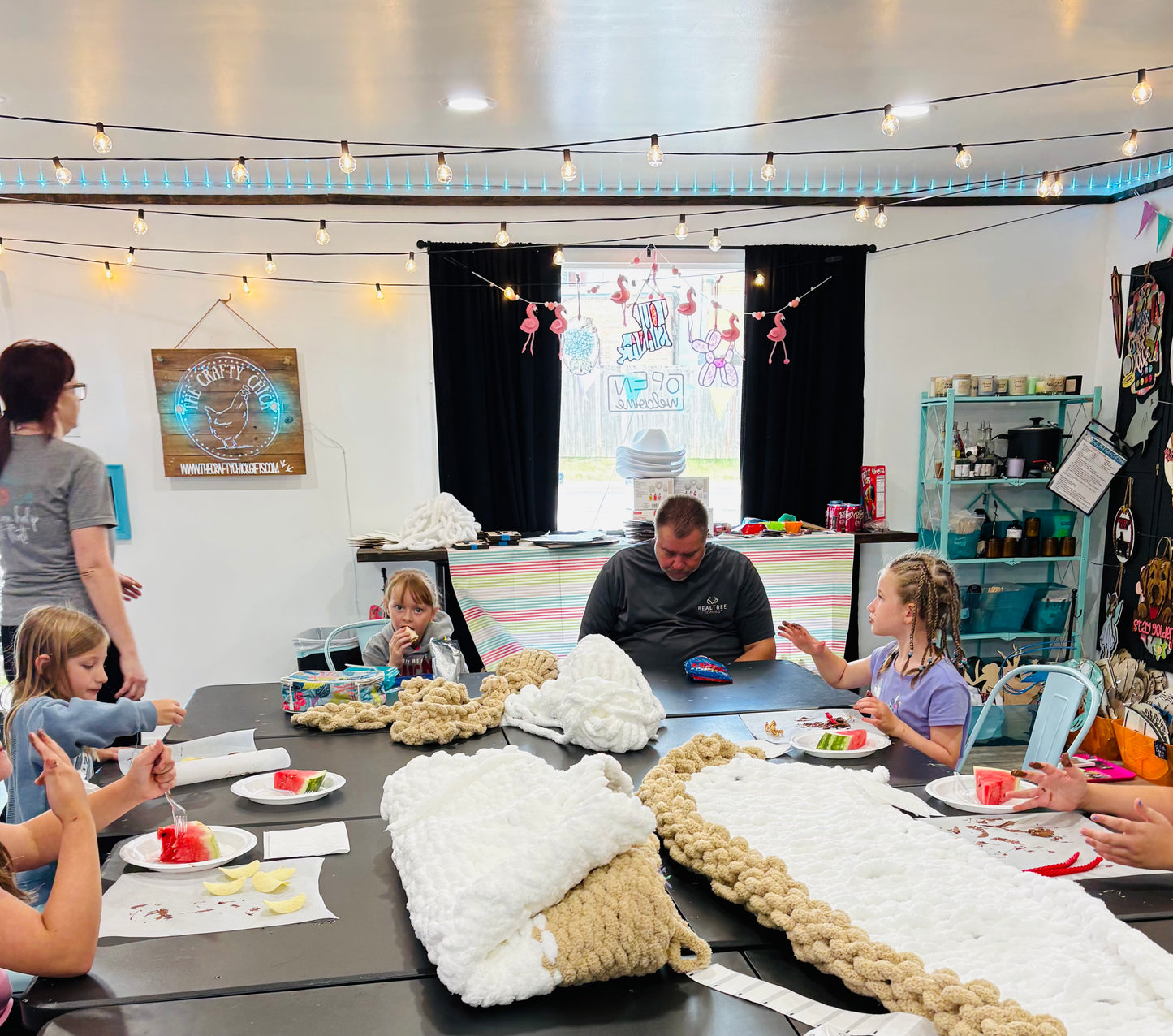 Open Chunky yarn workshop