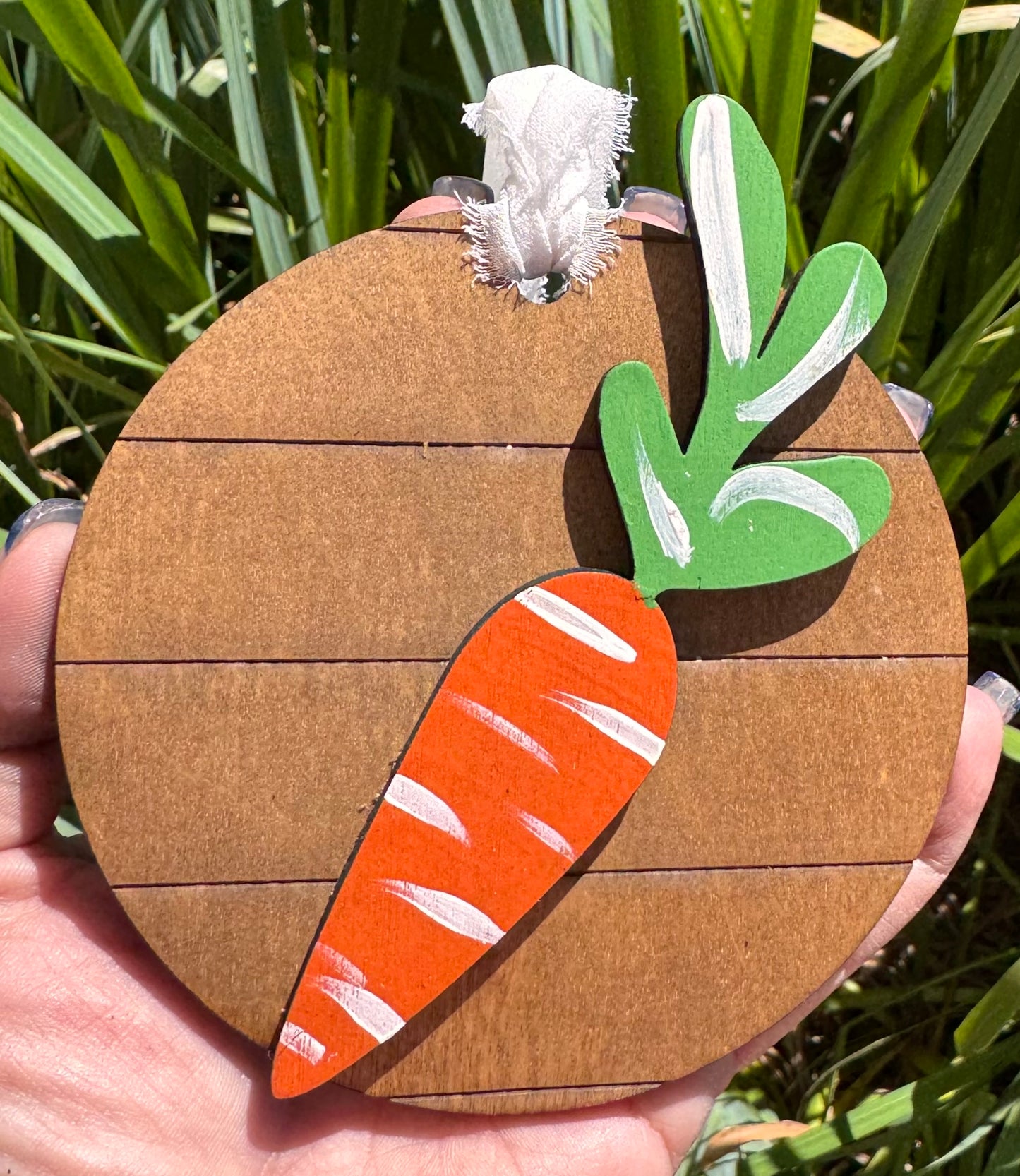 Easter basket tag