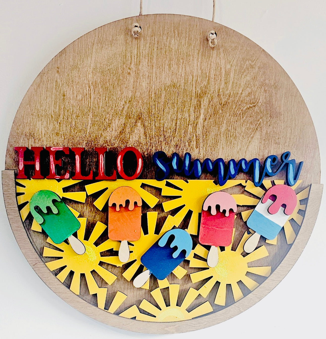 11/6 Gail-private party 3D Interchangeable Half Round door hanger/inserts