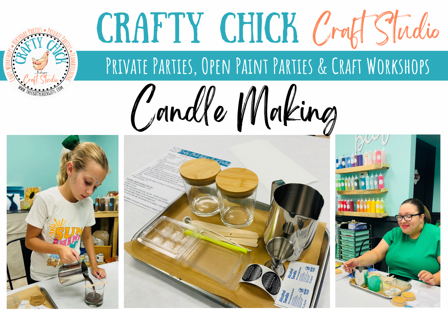 Private Party Candle Making