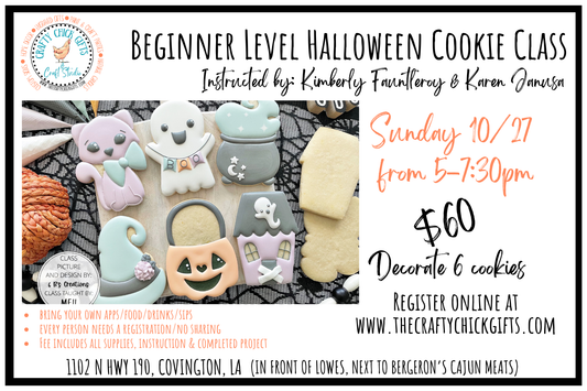 10/27 Cookie decorating workshop