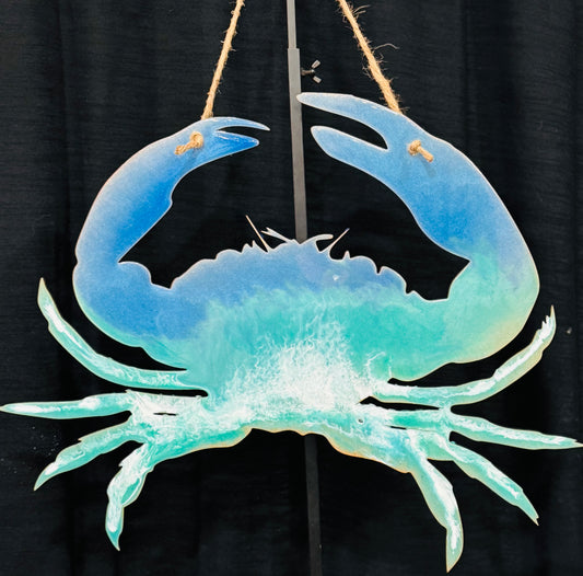 Ocean epoxy door hangers