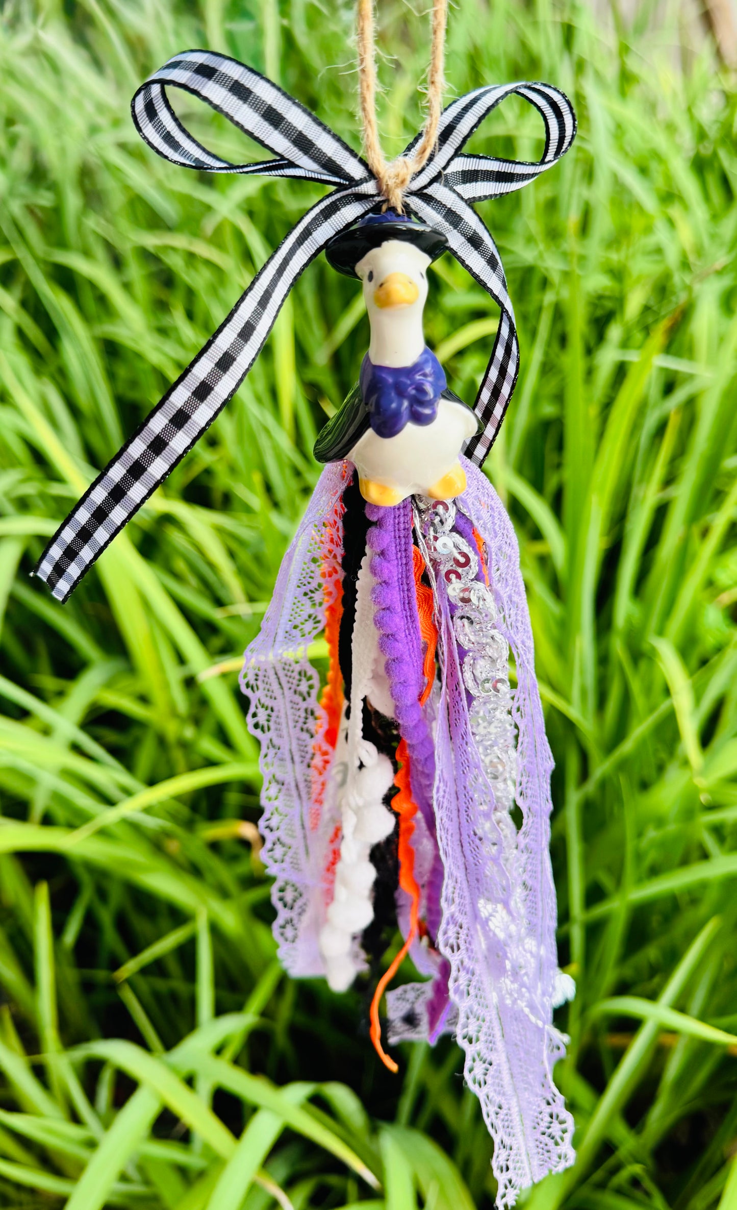 Halloween/Fall shaker tassel charm