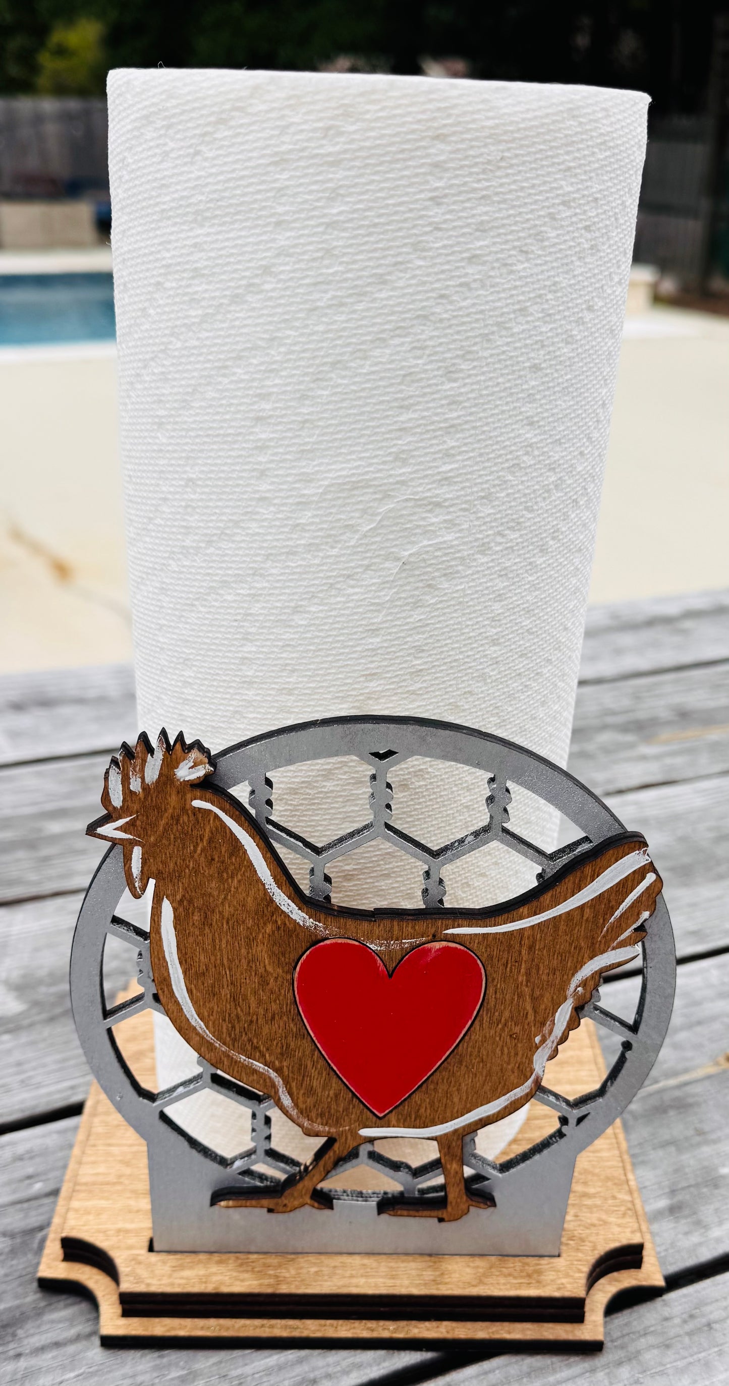 Interchangeable 3d Paper Towel Holder