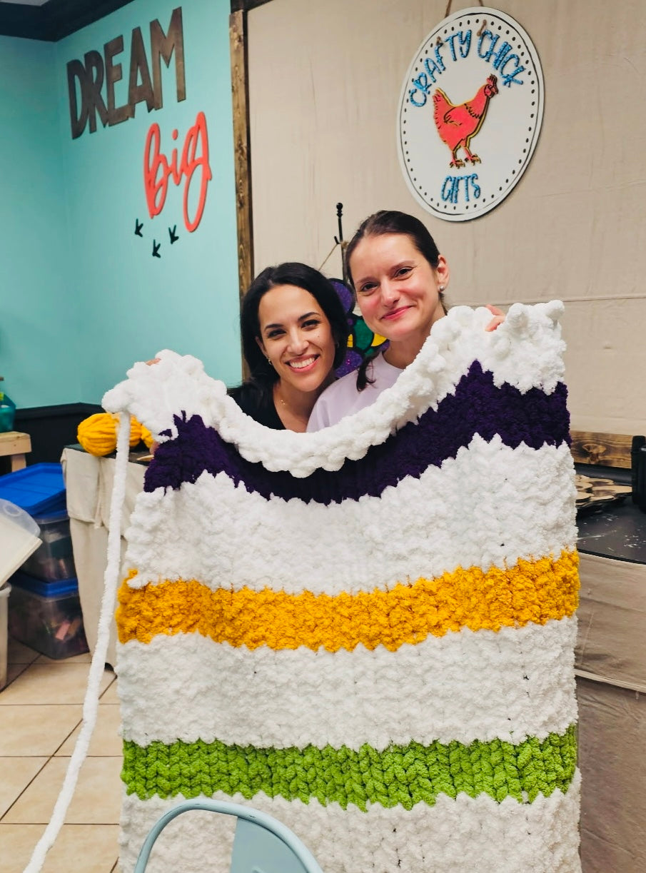 Open Chunky yarn workshop