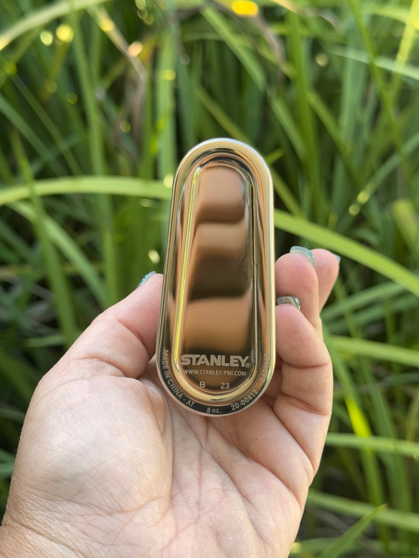 Stanley engraved flask