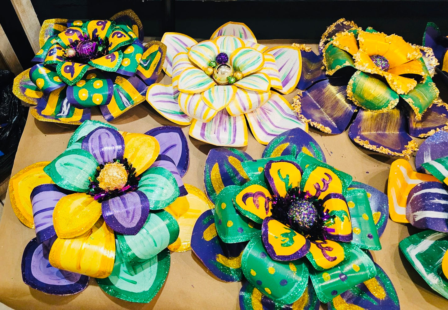 Open Mardi gras Float Flower Workshop-open to public