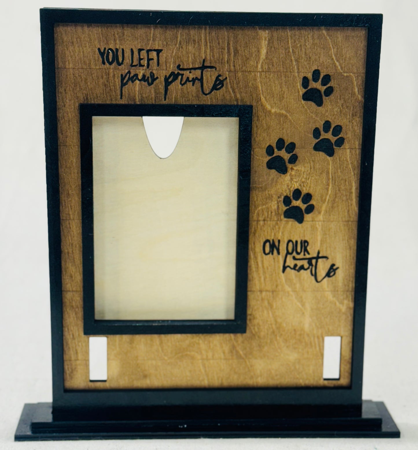 3D loss Pet memory frame & collar holder