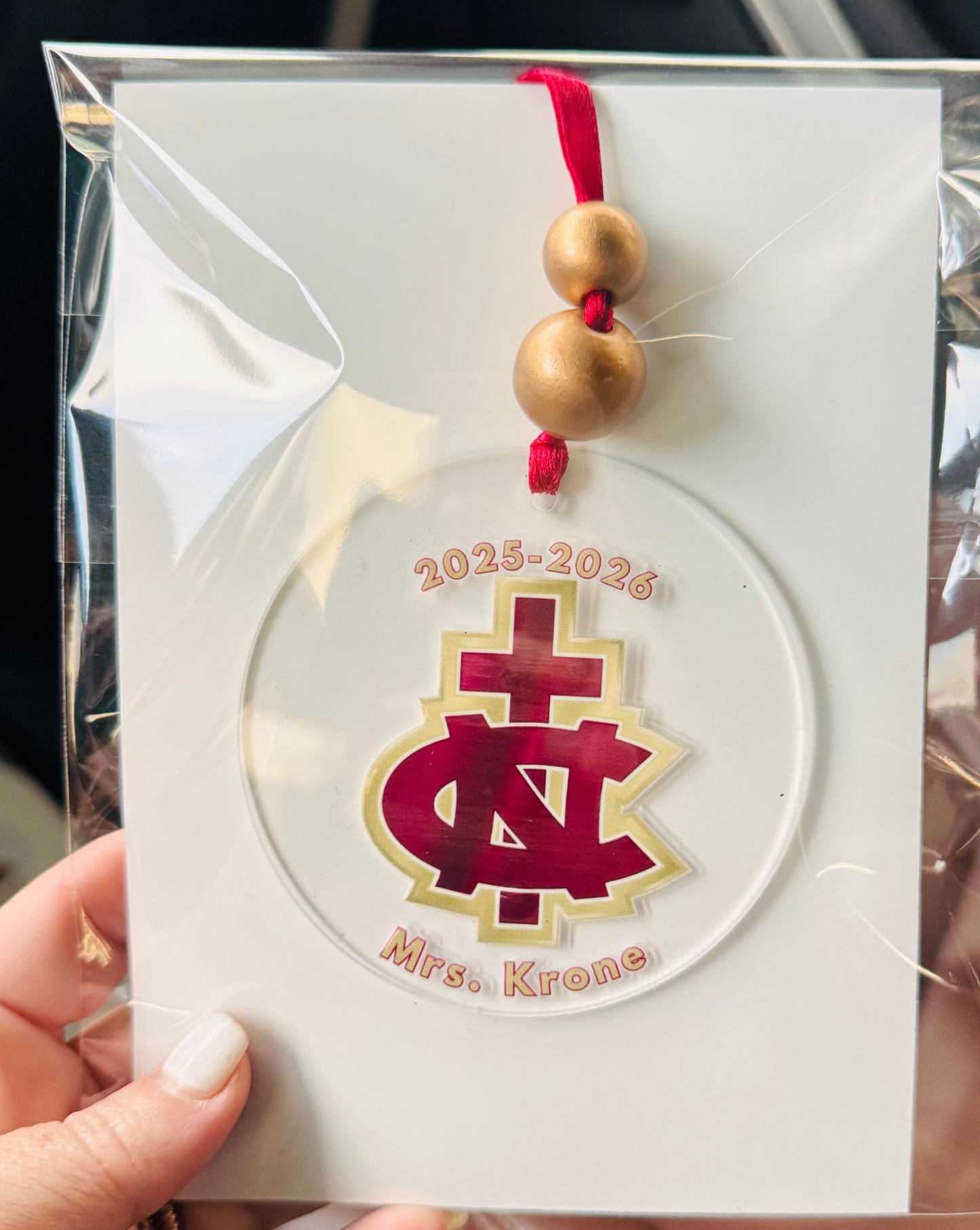 Custom favors (ornaments, keychains, koozies, magnets)