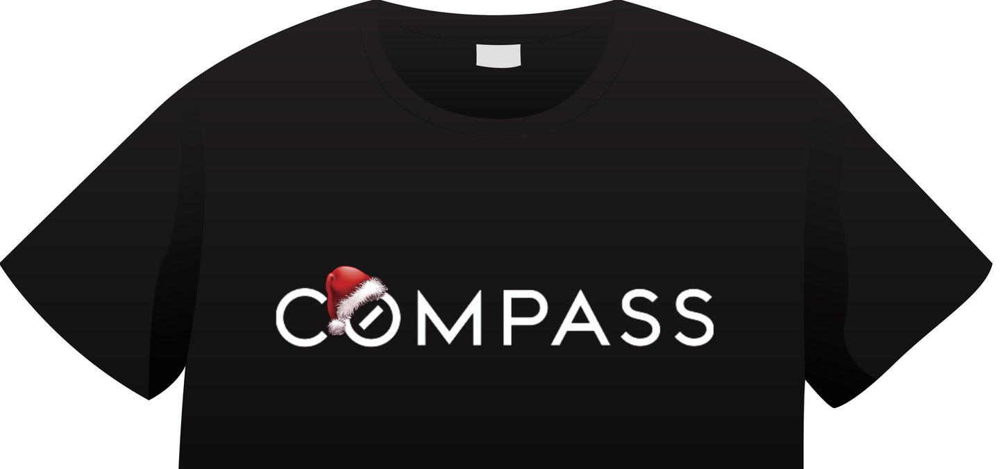 Custom printed shirt - Santa Compass