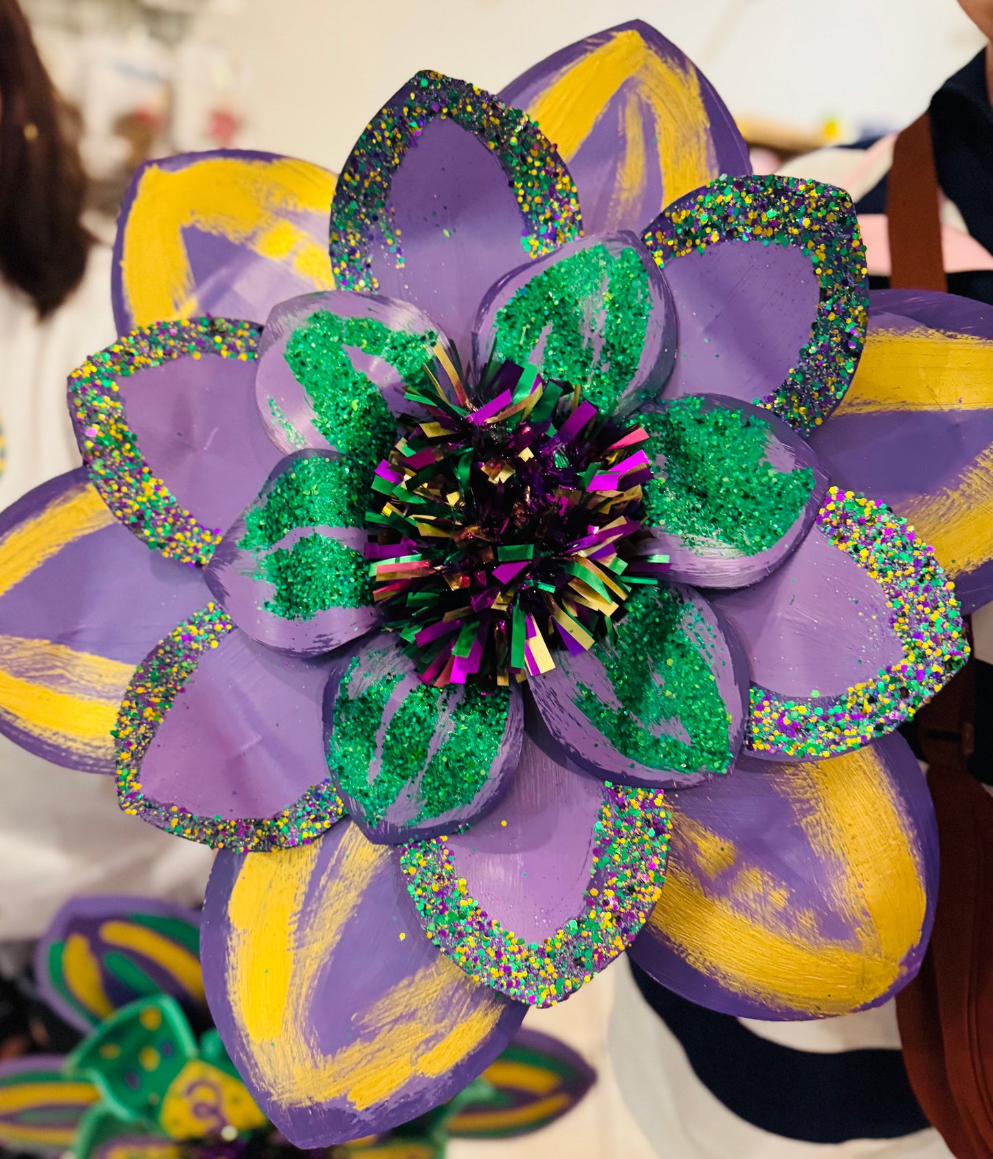 Mardi gras Float Flower Workshop