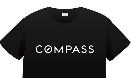 Custom printed hoodie - Compass