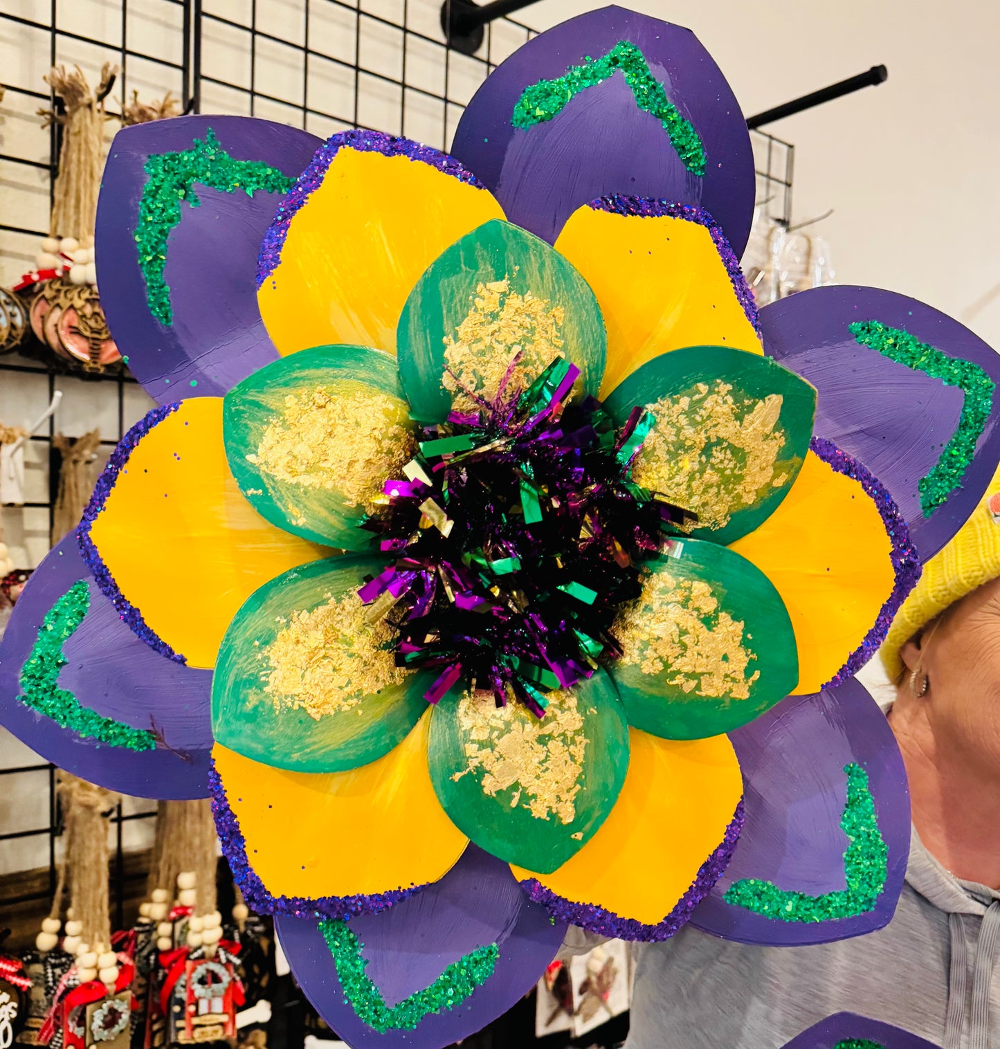 Mardi gras Float Flower Workshop