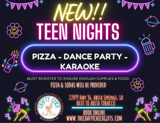 Open Teen night lock-in! Pizza, Karaoke, Dance & Gleaux