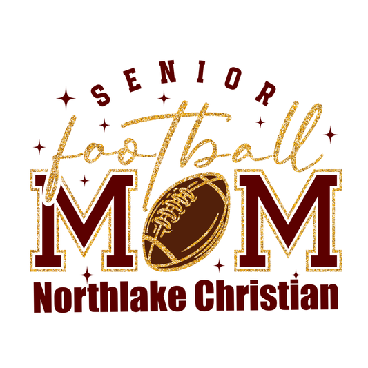 Custom NCS Senior Football mom shirt