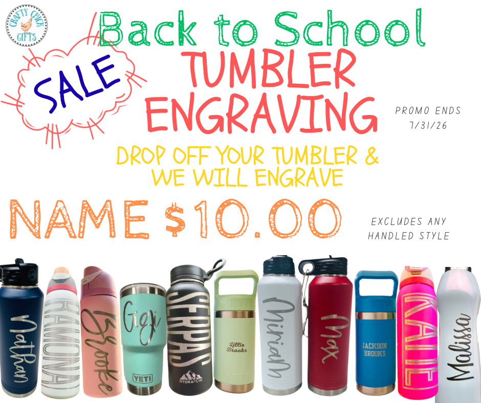 Back to School Sale