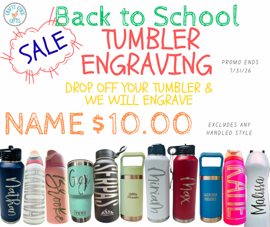 Back to School Sale