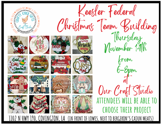 Keesler private teambuilding event 11/14/24