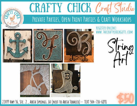 Open String Art workshop