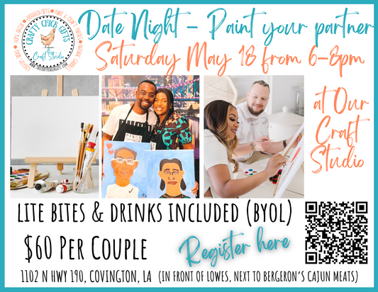 5/18 Date Night - Paint your Partner!