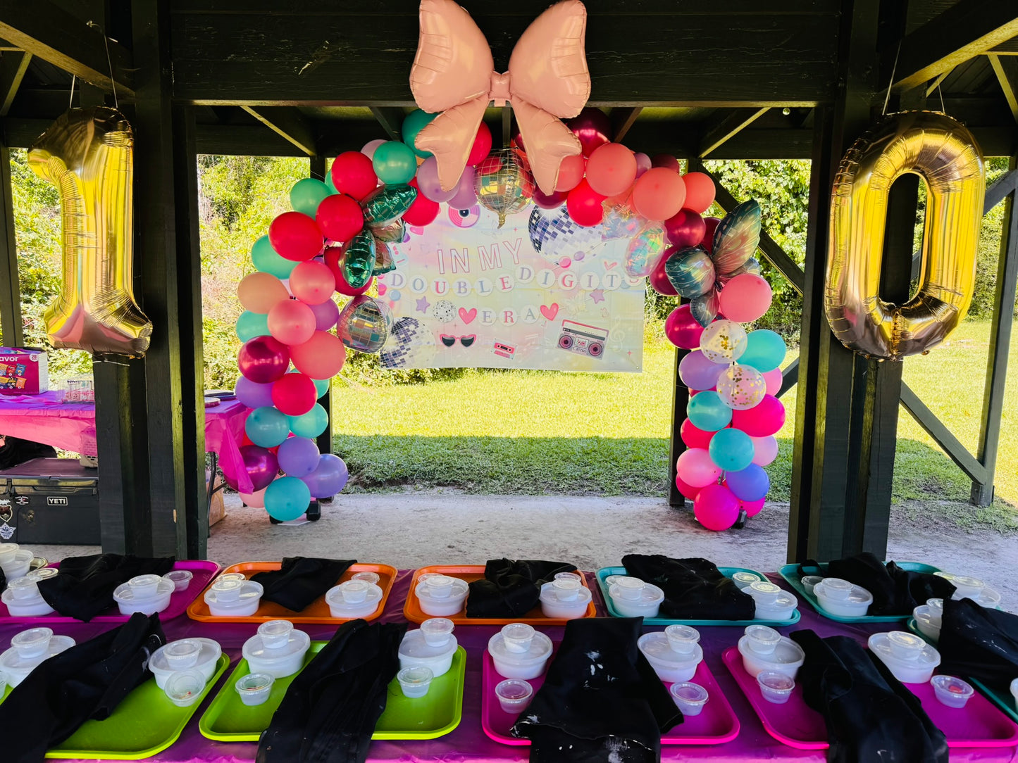 Kids birthday party - Slime Bar & Slime making on location