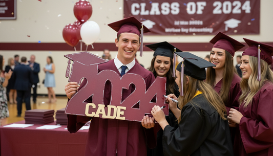 Year - Graduation signature sign with name