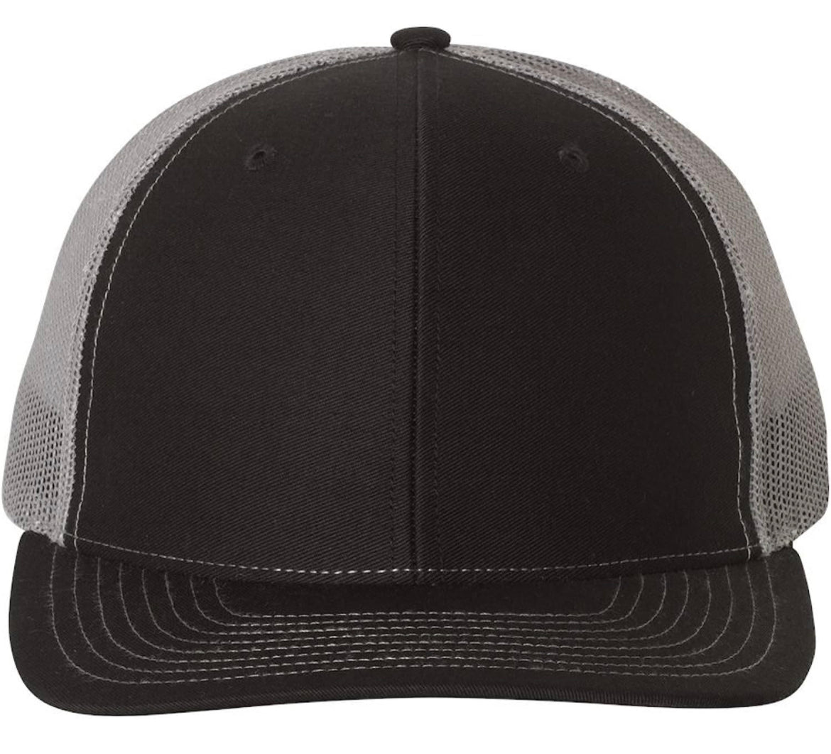 Trucker Hat with custom leatherette patch