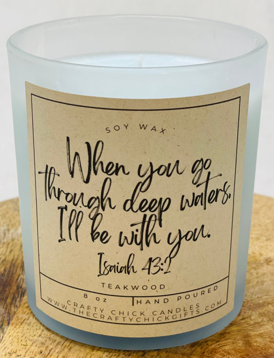 Deep waters Candle