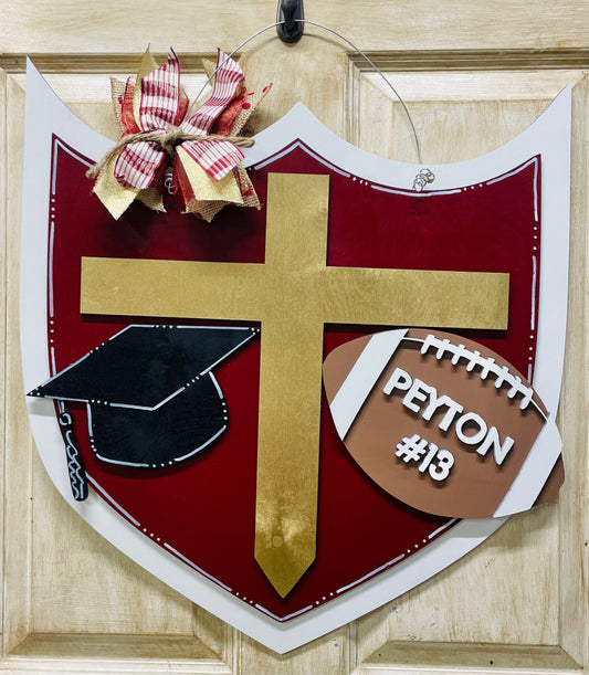 3D Brother Martin door sign