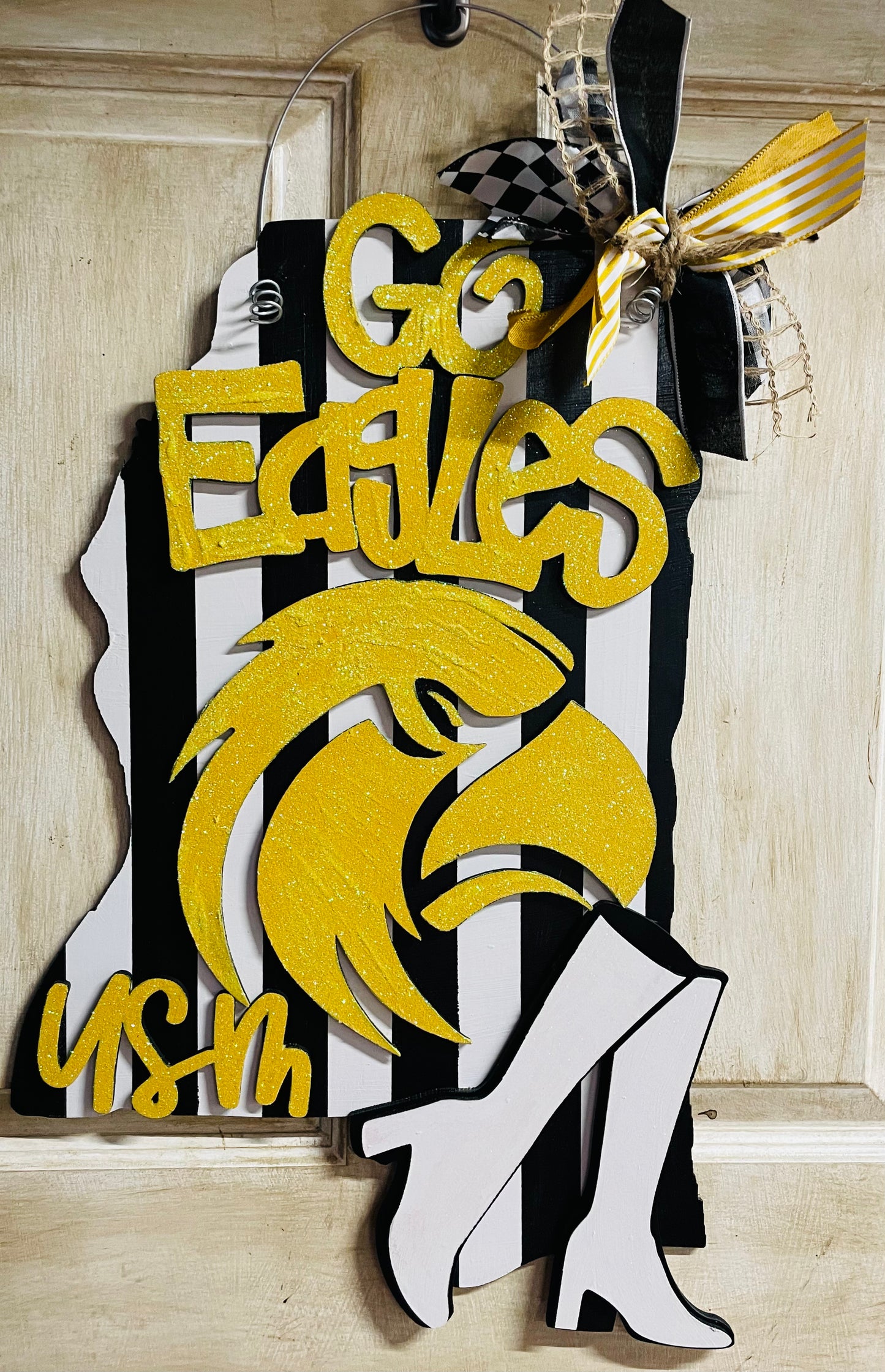 3D USM door sign