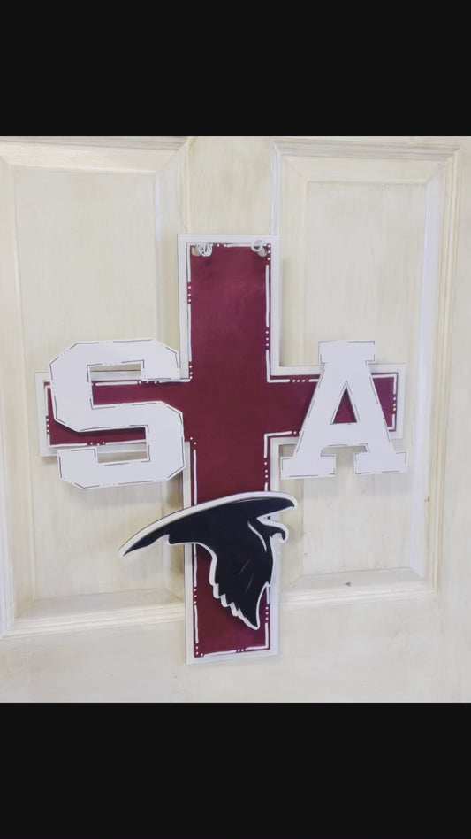 3D St. Thomas Aquinas School Interchangeable door sign