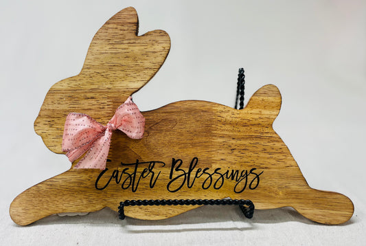 Easter Bunny engraved cutting/serving/display/charcuterie board