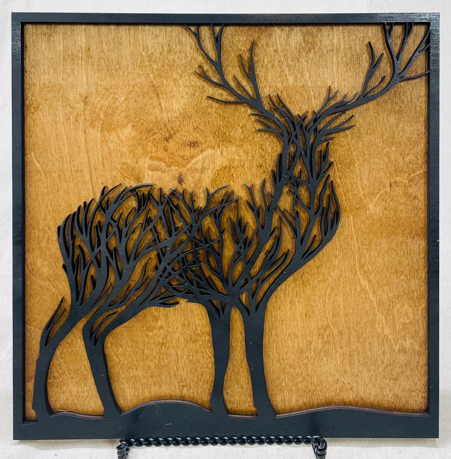 Deer branch shelf sitter