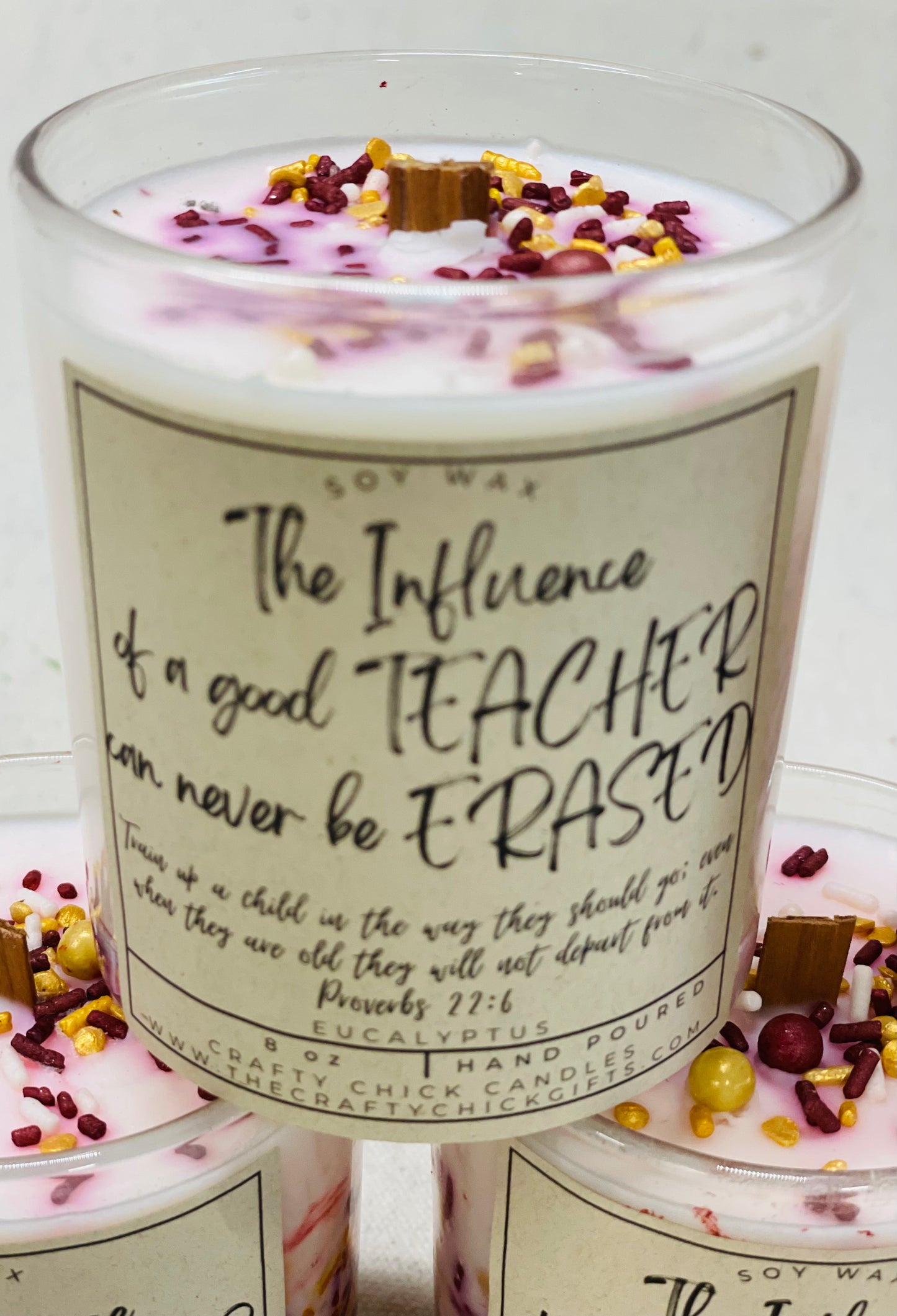 Teacher Appreciation Candle