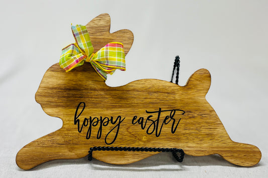 Easter Bunny engraved cutting/serving/display/charcuterie board