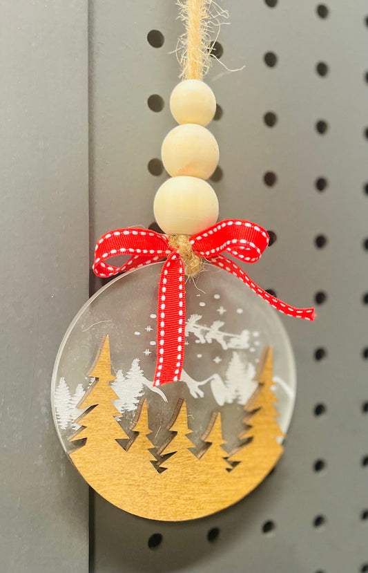 Mountains Ornament