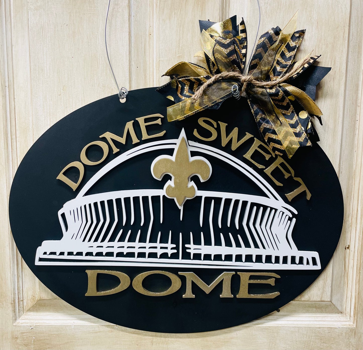 3D Dome Sweet Dome Door hanger