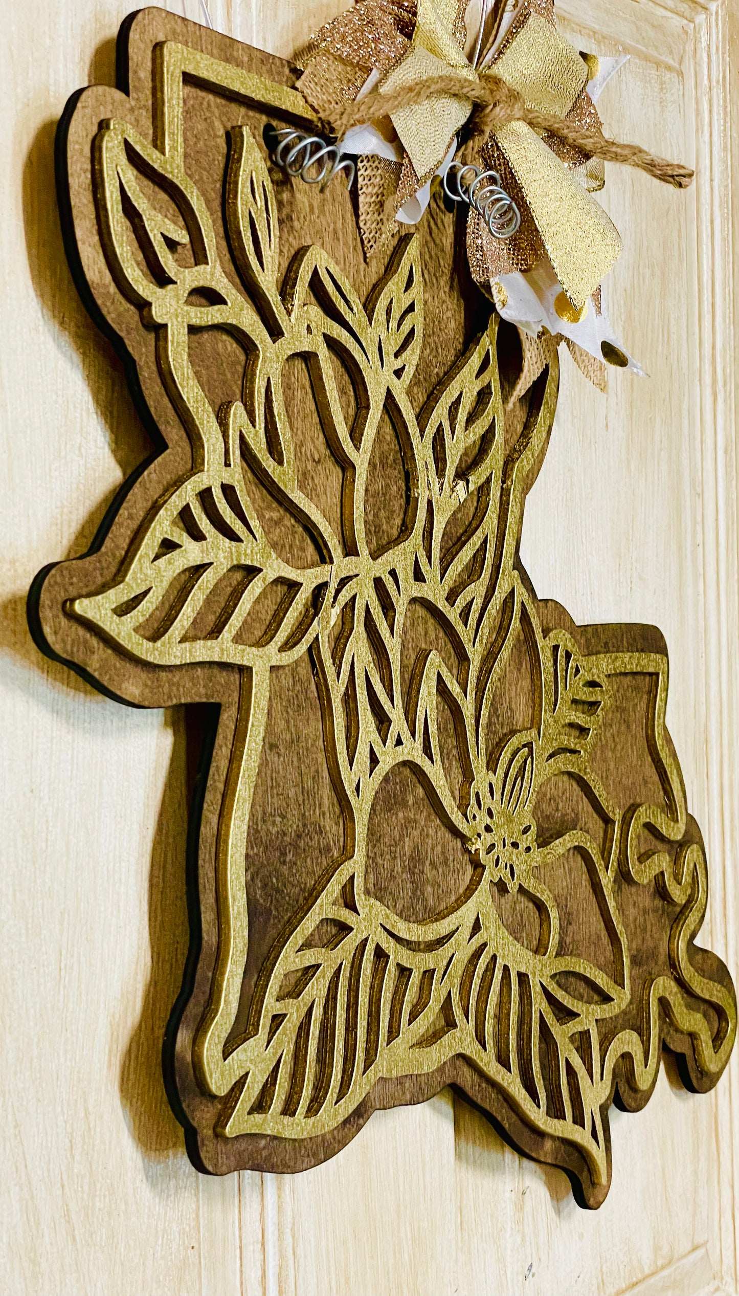 3D Louisiana Magnolia sign